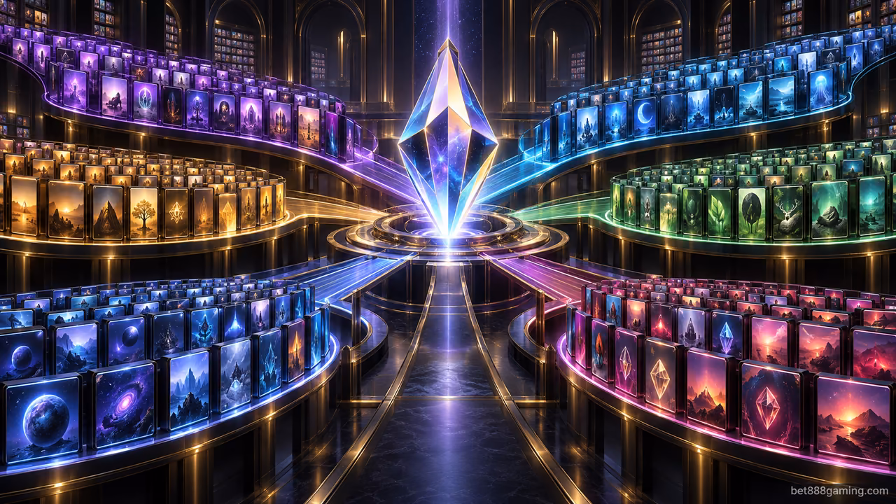 Light & Wonder官方目錄、系列與版本辨識；圖片含 bet888gaming.com 浮水印